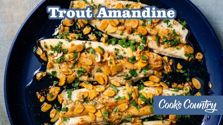 Trout Amandine: Quick and Easy Dinner