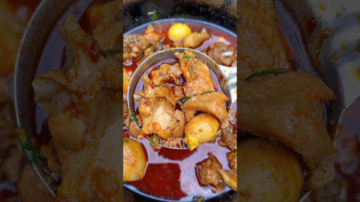 কক মুরগি রান্নার রেসিপি |‌ Country chicken | #shorts