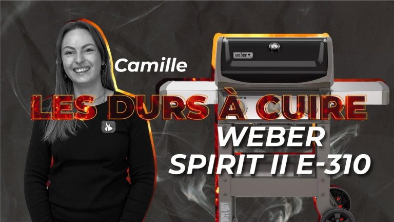 Barbecue Gaz Weber Spirit 2 E-310 • Utilisation et Nettoyage // Les Durs à Cuire 🔥