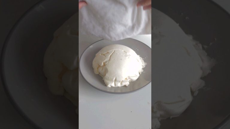 Cách tự làm phô mai Mascarpone cho bánh Tiramisu