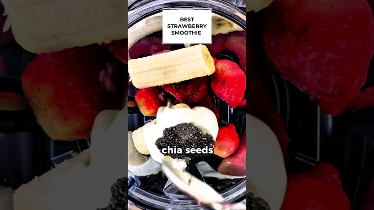 Strawberry Smoothie 🍓 #shorts