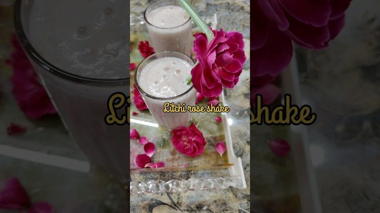 litchi shake #trending #food #cookingrecipes #recipe #litchijuice #viral #easyrecipe