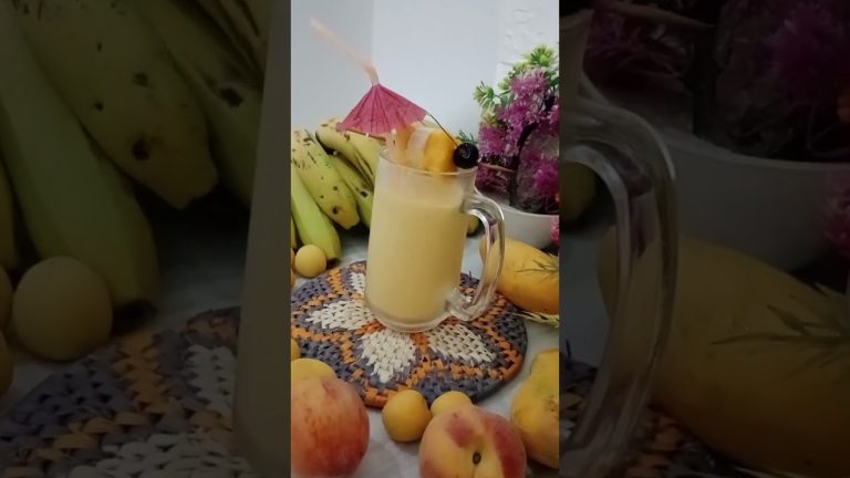 Wow! Cool & a healthy Milkshake #milkshake #ytshorts #shorts