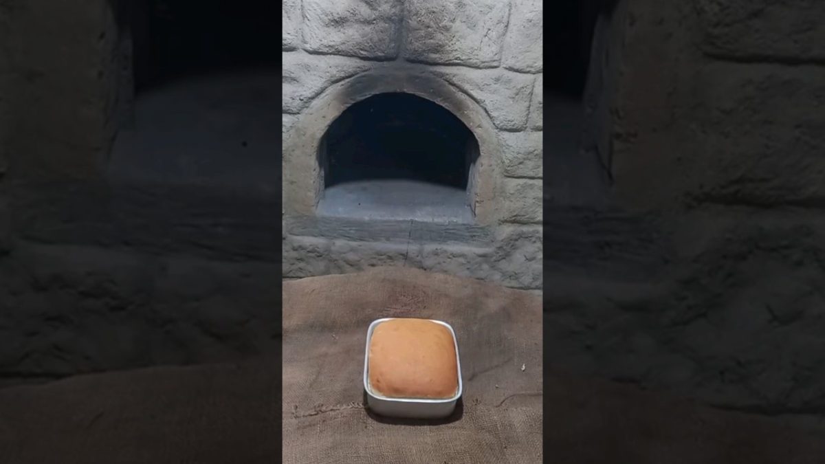 BAKING BEST BREAD with traditional oven 🍞 😋 #shorts #trending #youtube #breadrecipes #youtubeshorts