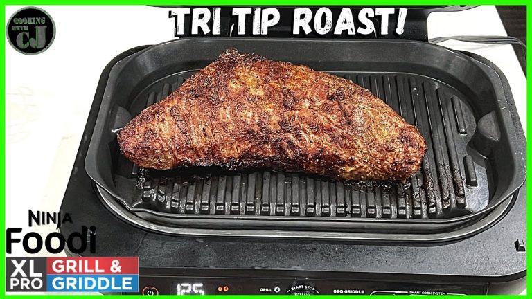 TRI TIP ROAST ON THE NINJA FOODI PRO XL GRILL AND GRIDDLE!  Ninja Foodi Grill 7 in 1!