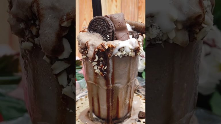 Chocolate Oreo Milk Shake #shorts