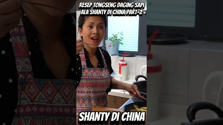 Resep tongseng daging sapi ala Shanty di China #shantydichina