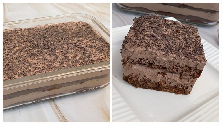 No Bake Lazy Dessert Recipe, 10 Minute Dessert Recipe |Easy Chocolate Dessert Recipe Chocolate Cake