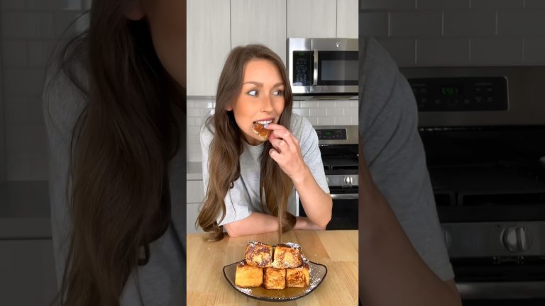 The best protein French toast rolls #easyrecipe #breakfast