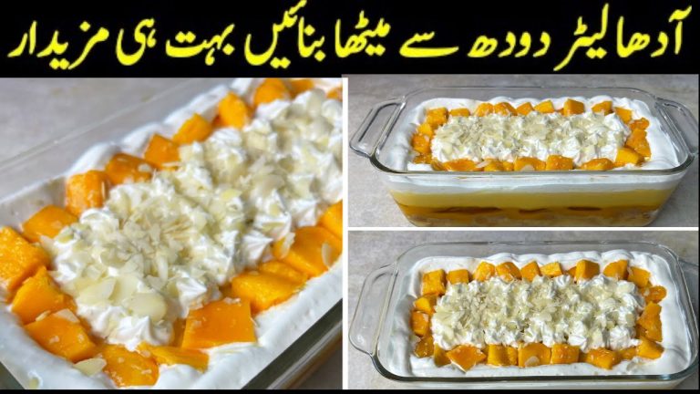 New & Unique Dessert Recipe No Bake Dessert Recipe That Everyone will Love 🙂