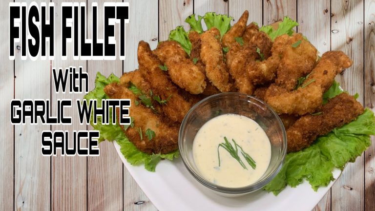 FISH FILLET RECIPES WITH GARLIC WHITE SAUCE|HOW I COOK CREAM DORY FISH FILLET