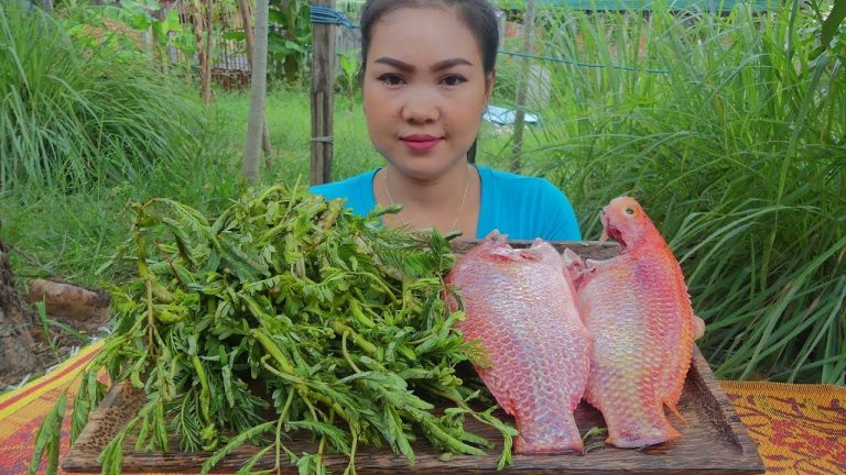 Cooking Technique: Cooking Red Fish Recipes In my Village | Yummy Red Fish Recipes
