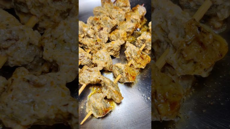 Mutton Boti Recipe (सबसे आसान तरीका) #shorts #mutton #asmr