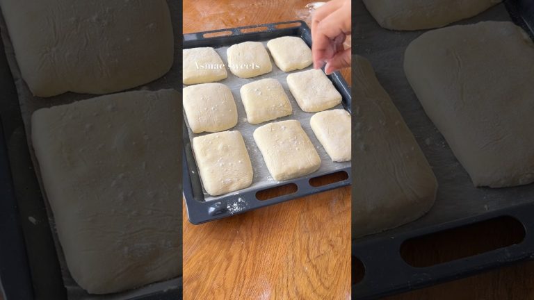 اروع خبز ايطالي(شباطا)ciabatta في البيت بدون علك ولا دلك احسن من المخبزات