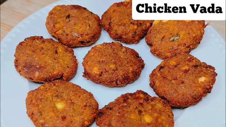 Chicken Masala Vada – Easy and Tasty! Chicken Recipes