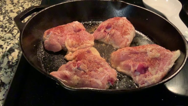 Beginner’s Dinners | Pan-Seared Chicken Thighs
