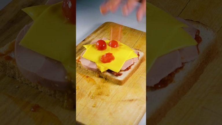I Can Eat This Sandwich Toast Every Day! #shorts  #asmr