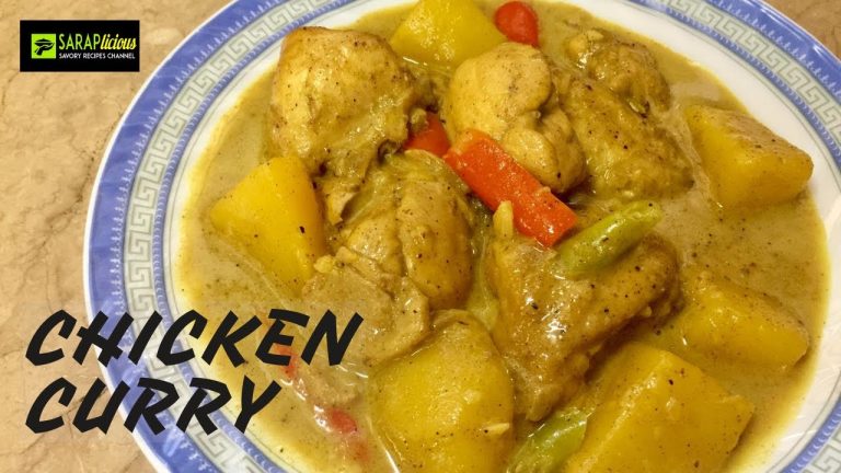 Filipino Style Chicken Curry with Coconut Milk