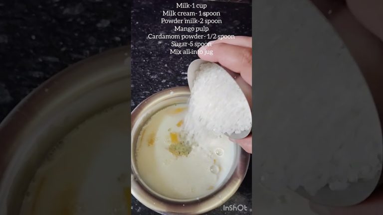 #mangoshake #easyrecipe #trendingshorts #likeandsubscribe