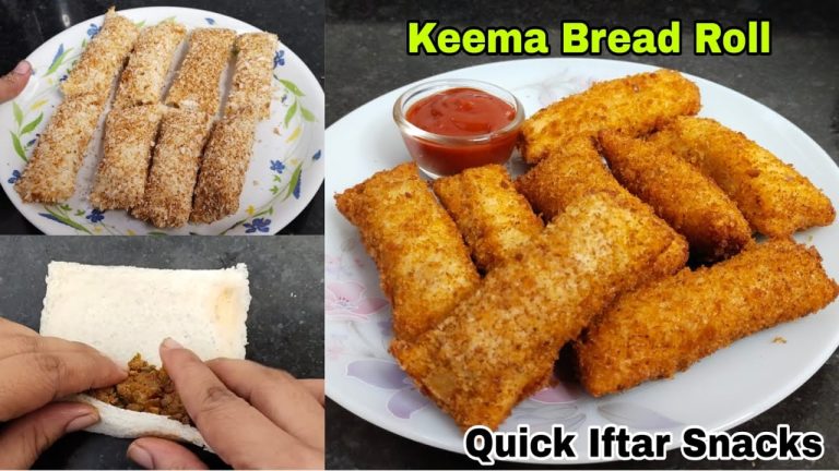 Keema Bread Rolls Recipe | Bread Rolls Kaise Banate hai | Ramadan Special Recipe | Bhook N Cook