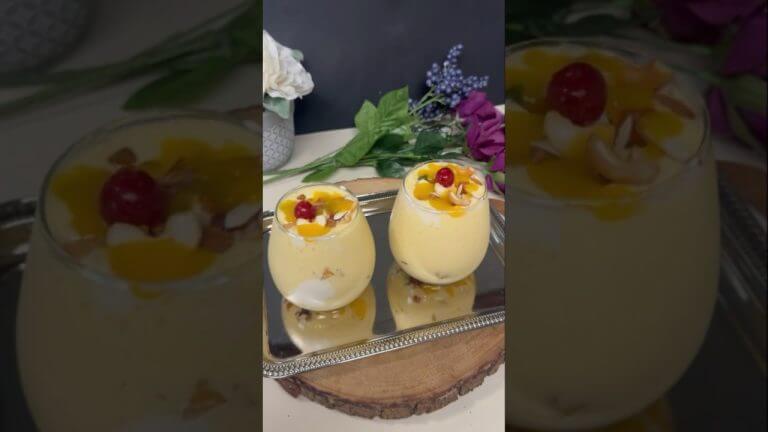 Creamy Tangy Mango Mastani😋🥭shorts#trending#ytshorts#viral#summerdrink#zaykawithtadka