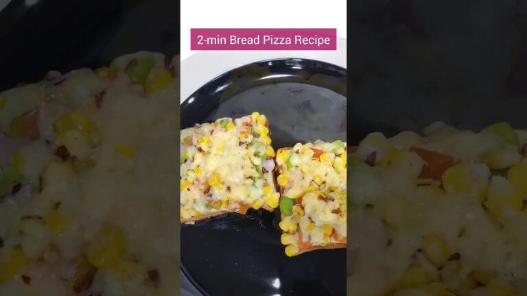 🍕 You'll LOVE this Bread Pizza Recipe | झटपट बन जाने वाला नाश्ता | Global Rasoi | #shorts #trending