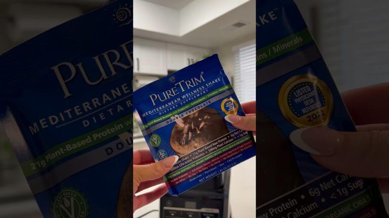 S’mores PureTrim Shake Recipe!🍫#smores #proteinshake #proteindessert #healthydessert #dairyfree