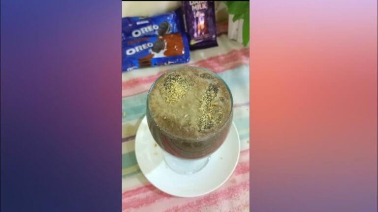 Oreo milkshake 🧋ASMR cooking #shorts #youtubeshorts