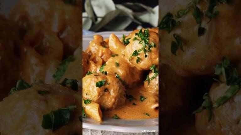 私と乾杯したい人たち集まってくださ〜い🍷 #shorts #ミートボール #ミートソース #おつまみ #おつまみレシピ