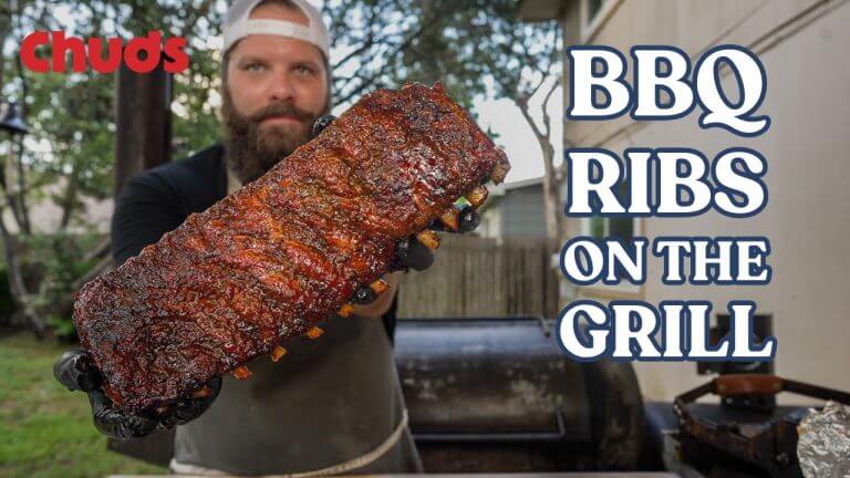 Texas BBQ Ribs On A Charcoal Grill! | Chuds BBQ
