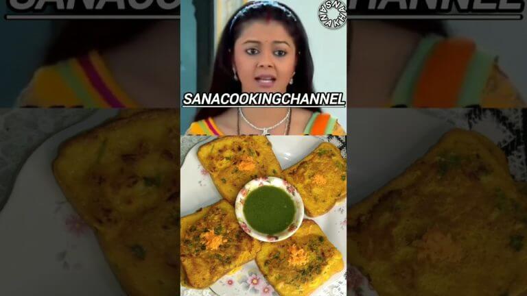 Bread Se Bana Chatpata Nasta/Bread Recipe/Gopi Ne Banaya Nasta #viralvideo #shorts #ytshorts