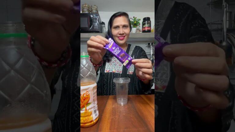 Slice Chocolate Ice Cream Glass 😋😋 #shorts #khaokhilao #Neelam Panchal