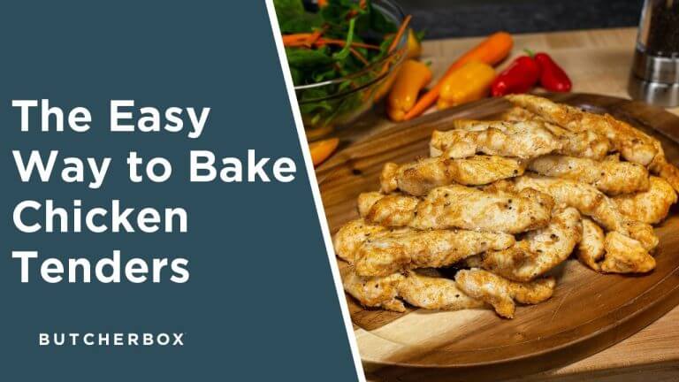 Easy and Quick Baked Chicken Tenders
