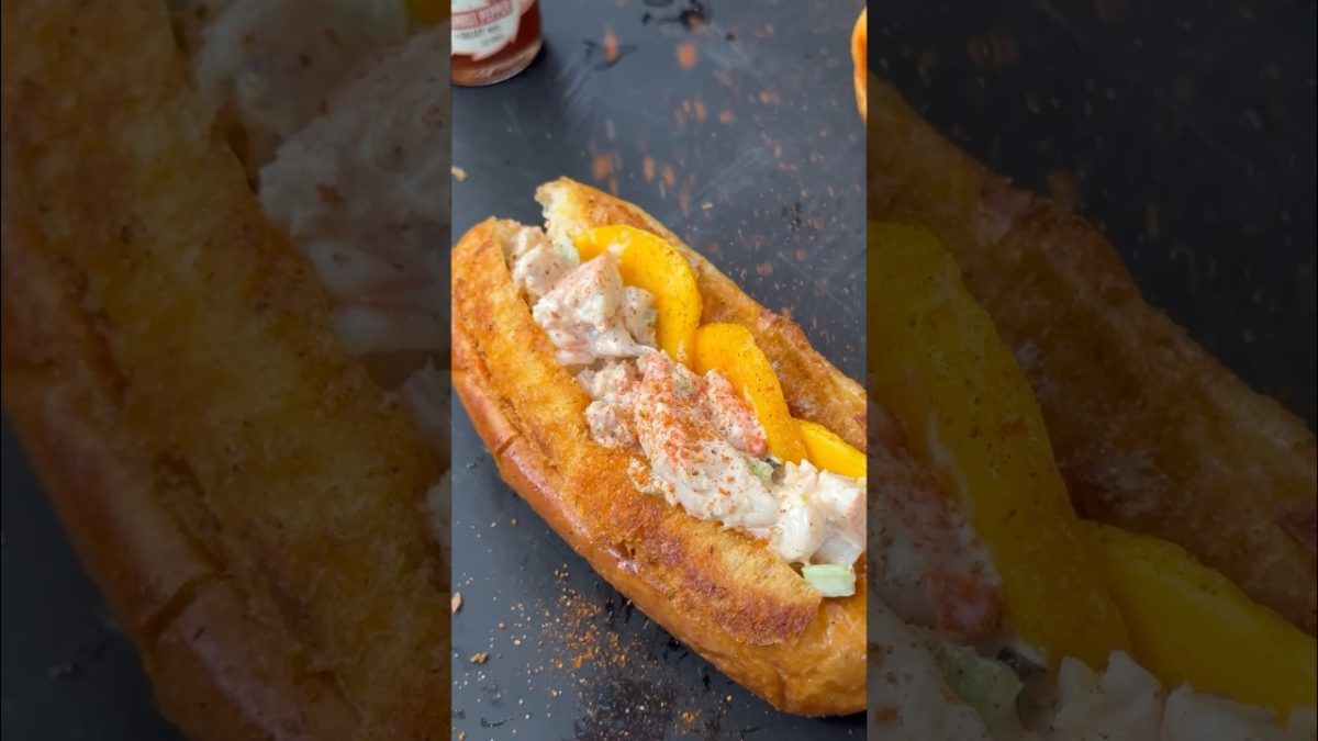 Seafood Roll Recipe! #Seafood #MangoRecipe #KitchenHacks #SeafoodRecipes #HotSauce #RecipeShorts