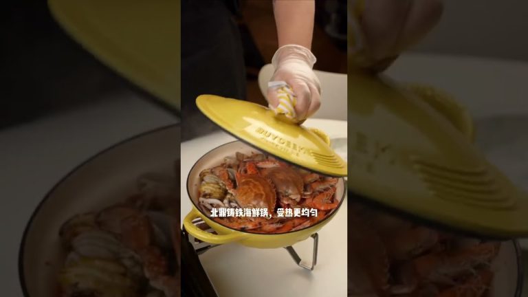 READ DESCRIPTION – What do you think of cooking live animals? 🦐🔥 #seafood 🦀🦐 #foodie #seafood #crab