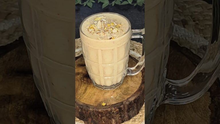No Sugar High Energy Smoothie for Fasting #smoothie #vratrecipe