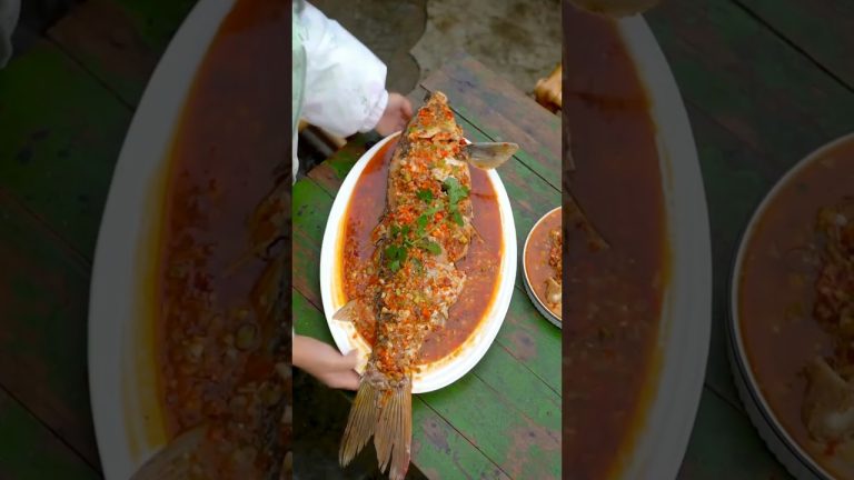 fish recipe #cooking #kichen  #shortsfeed #shorts girl is cooking