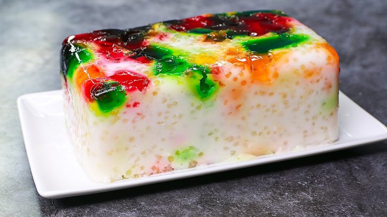 Sago Milk Pudding | Tapioca Milk Pudding Recipe | No Bake  Dessert Pudding | Yummy