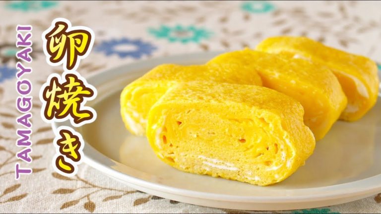 How to Make Tamagoyaki (Sweet and Savory Japanese Egg Rolls Recipe) | OCHIKERON