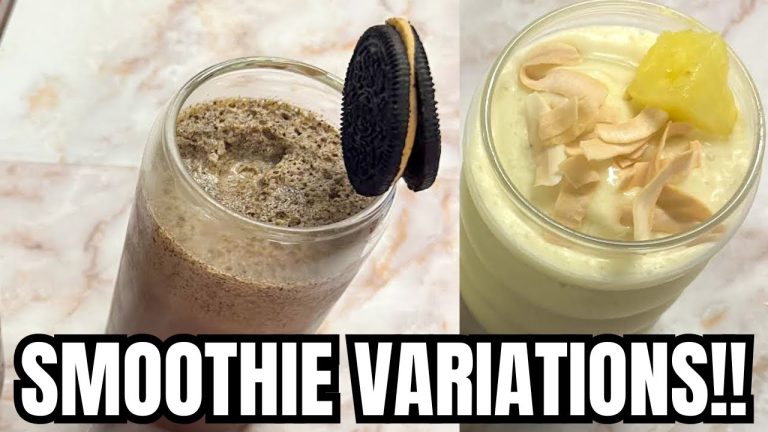 Why You Need To Try These Smoothie Variations
