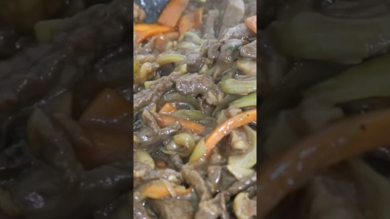 It’s beef stir fry with veggies time #cookwithselene