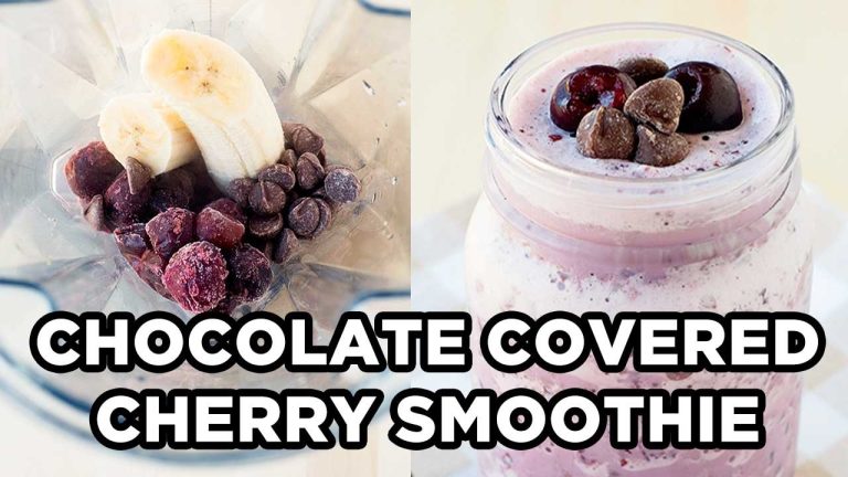 Chocolate Covered Cherry Smoothie Recipe