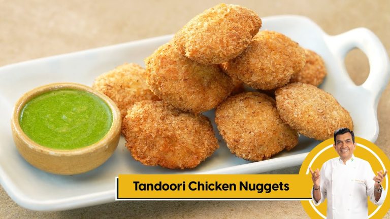 Tandoori Chicken Nuggets | घर पर बनाएं तंदूरी चिकन नगेट्स | Chicken Recipes | Sanjeev Kapoor Khazana