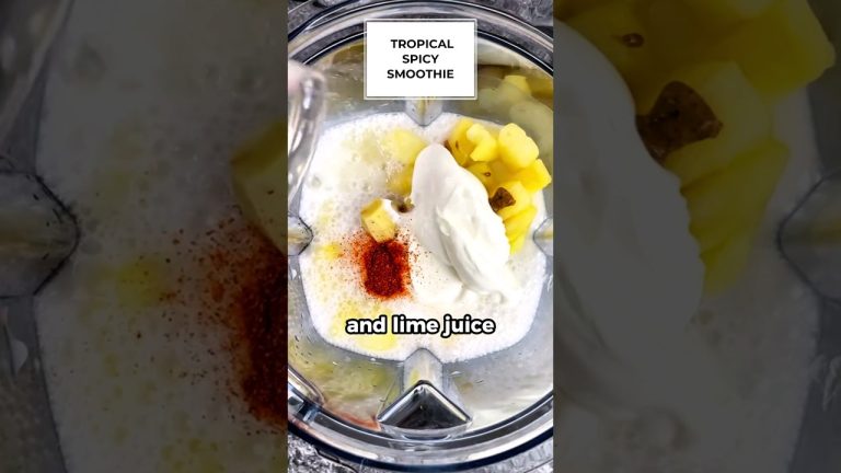 Tropical Smoothie Recipe|Tropical Smoothie#viral#shortsvideo#smoothie #bestsmoothie  #smoothietime