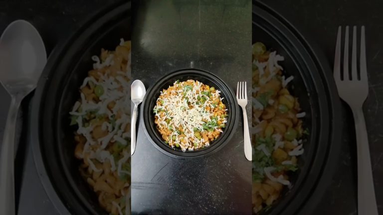 Masala Pasta Recipe…🤤😋 | Indian Style Masala Pasta.. #shorts #ytshorts #recipe #bachelorskitchen