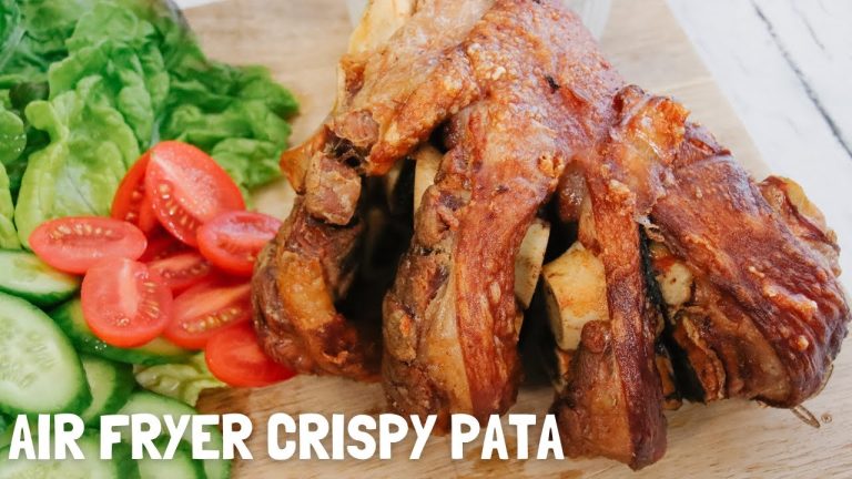Air Fryer Crispy Pata| Crispy Pork Hock | Filipino Air Fryer Meals