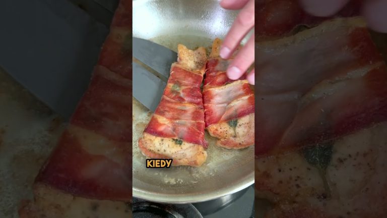 Schab w kremowym sosie