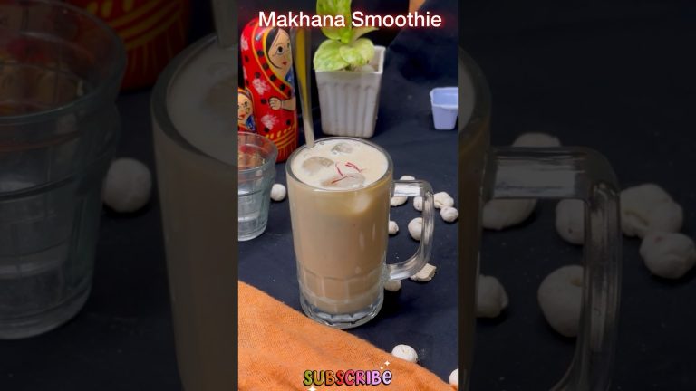 Energy booster Makhana Smoothie #shorts #youtube #creator #viralvideo
