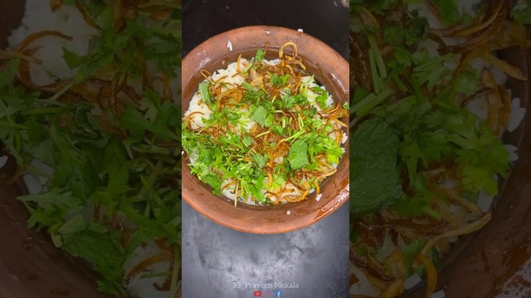 కుండలో బుడ్డ చేపల బిరియాని తిన్నారా 😅