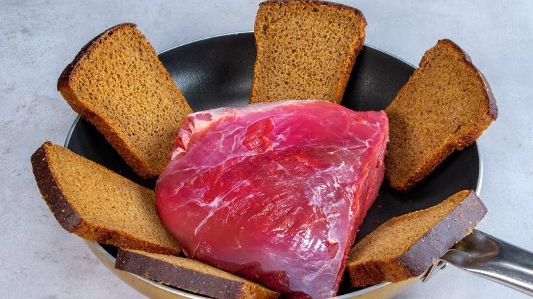 The recipe of my jewish grandpa – with beef and black bread